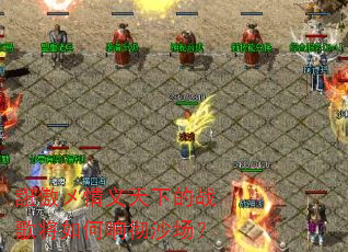 誑傲メ情义天下的战歌将如何响彻沙场? 誑傲メ情义天下的战歌将如何响彻沙场?