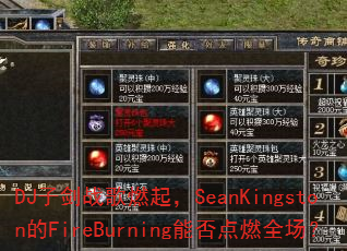 DJ子剑战歌燃起,SeanKingston的FireBurning能否点燃全场? DJ子剑战歌燃起,SeanKingston的FireBurning能否点燃全场?