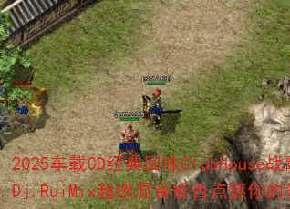 2025车载CD经典回味ClubHouse战歌?Dj.RuiMix超燃混音能否点燃你的驾驶激情 2025车载CD经典回味ClubHouse战歌?Dj.RuiMix超燃混音能否点燃你的驾驶激情