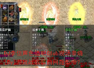 DJ�����ɫ�ư�Club�ֳ�����[By]��Ϸս����������ʹ���