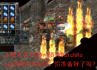 ������ɫ2025������DutchHouse�ֳ�VIPս�裬��׼��������