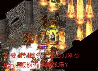 ��Ҫ�߱��ͷ����ɽDJ����Remix���ܷ�����ս����