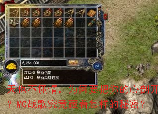 ��Ҳ�����飬Ϊ��Ҫ��������ʿ���MCս�辿���������������ܣ�