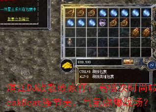 տ��DJս��ܼ��У��ߵ���ʱ�к���BreakBeatǿ���࣬����ȼ��ս����