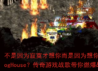 不是因为寂寞才想你而是因为想你才寂寞ProgHouse?传奇游戏战歌带你燃爆战场 不是因为寂寞才想你而是因为想你才寂寞ProgHouse?传奇游戏战歌带你燃爆战场