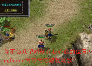 �㲻������ʱ�������ĵ׵�λ��ProgHouse���洫����Ϸս�裿