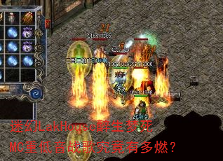 �Ի�LakHouse��������MC�ص���ս�辿���ж�ȼ��